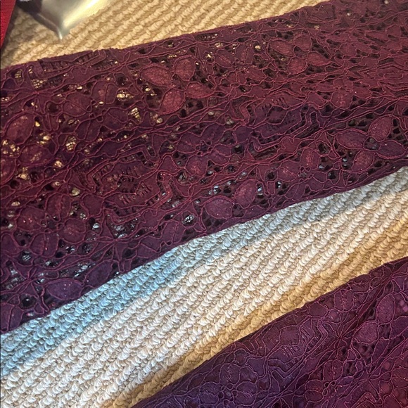 NWT FREE PEOPLE honey honey lace mini dress in potent purple size 4 or 6 - Picture 13 of 14